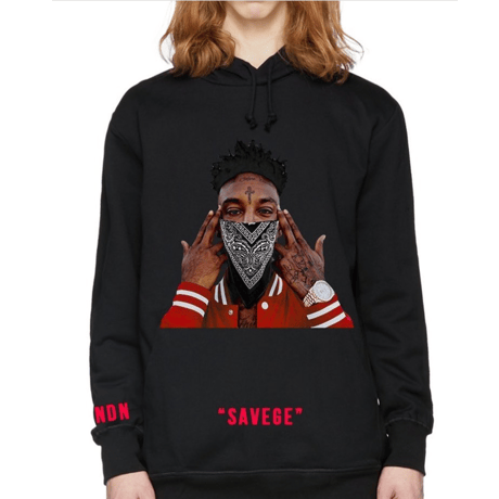 BNDN WEAR/Hypebeast Icon  Hoodie  "21 SAVAGE"