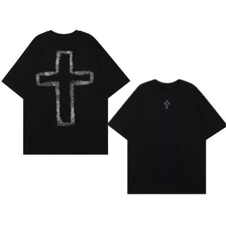 Mismatch NYC/Embroidery cross Tee