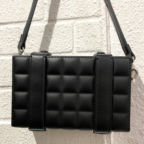 Mismatch NYC/Real Leather Quilting Sholder Bag