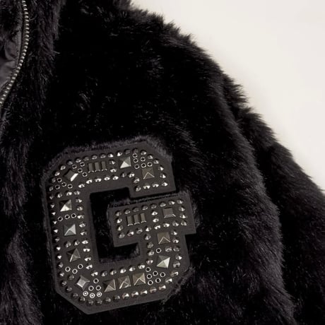 GRMY/ FUR HOODED JACKET