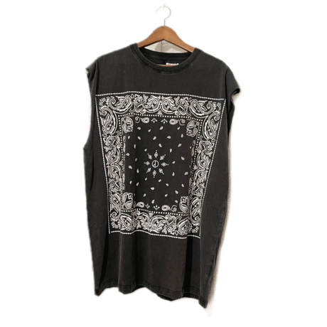 Mismatch NYC/Cut off Bandana tee