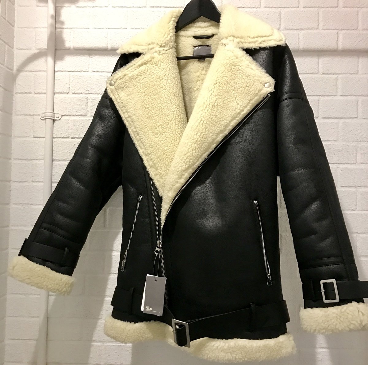 ライダースジャケット  oversize boa riders jacket OverSized Boa Riders Jacket | BINGOSTAR ・ ビンゴスター