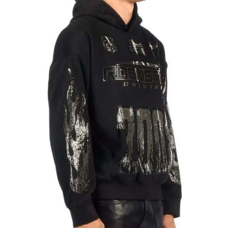 RockStar Original / Rhinestone Short Hoodie
