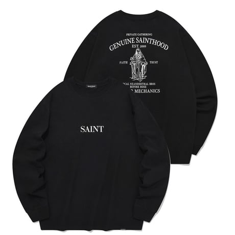 SAINT PAIN/GRACE LongSleeve Tee BLACK