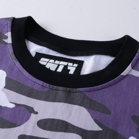 FNTY/Oversized Camo Tee パープル