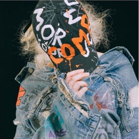 White Complex/Paint Cap ブラック