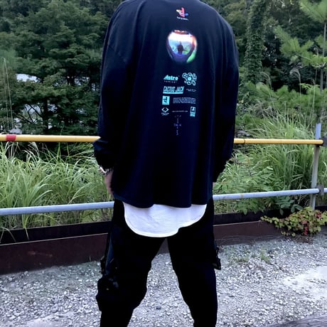 Travis Scott /Cactus Jack "FORTNITE" LONG SLEEVE　BLACK