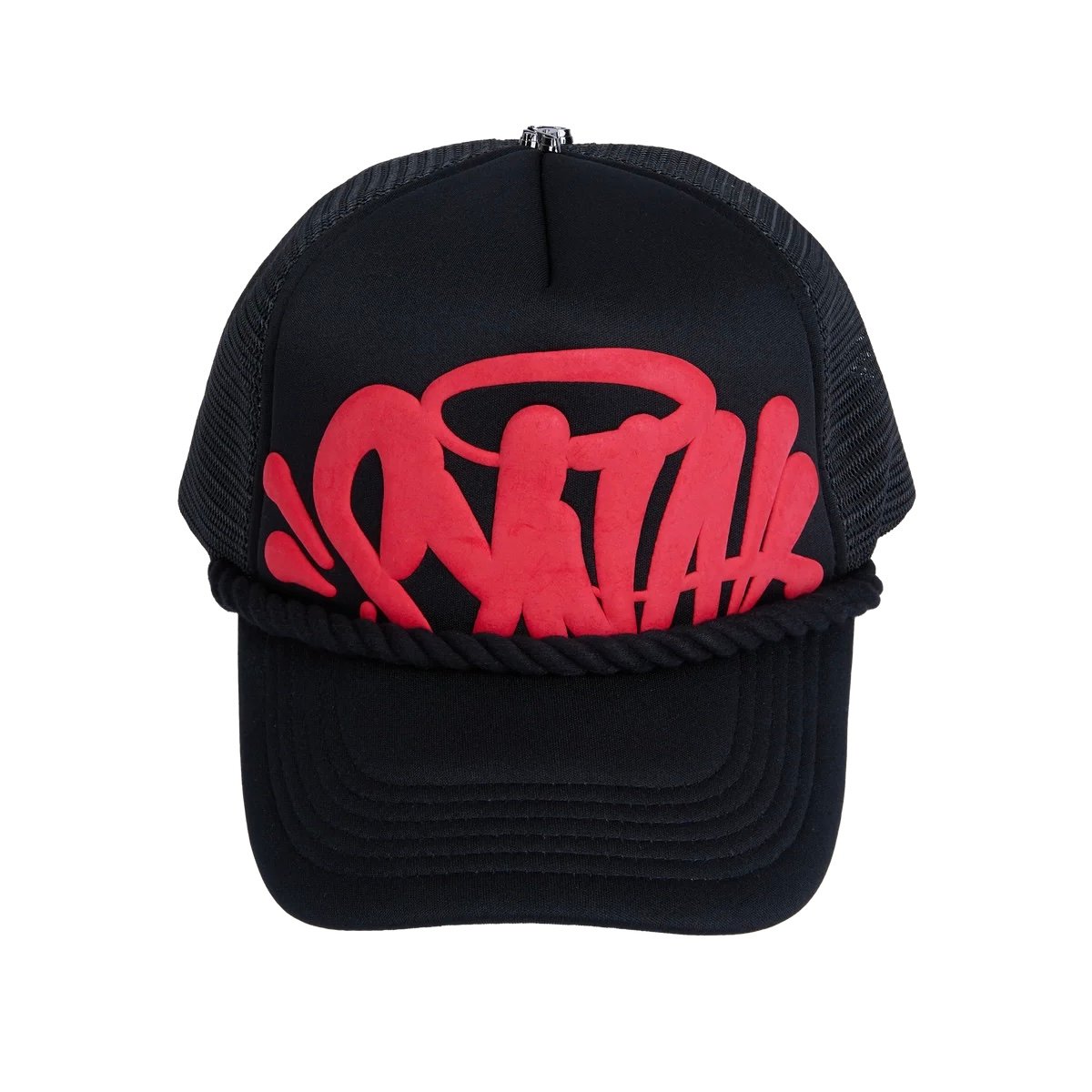 SYNA WORLD / Syna Trucker Cap (Black×Red) | BIN