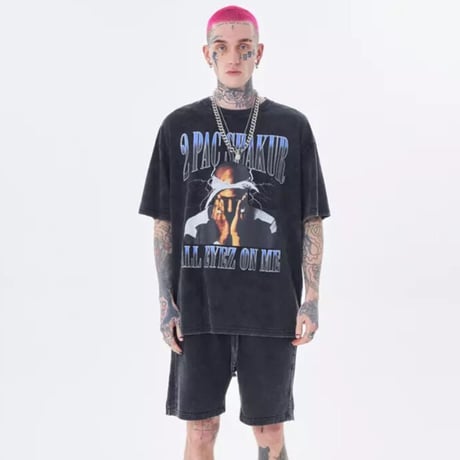 Mismatch NYC/”2PAC ” vintage Tee