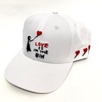 Mismatch NYC/ "Love is in the bin" Cap  White