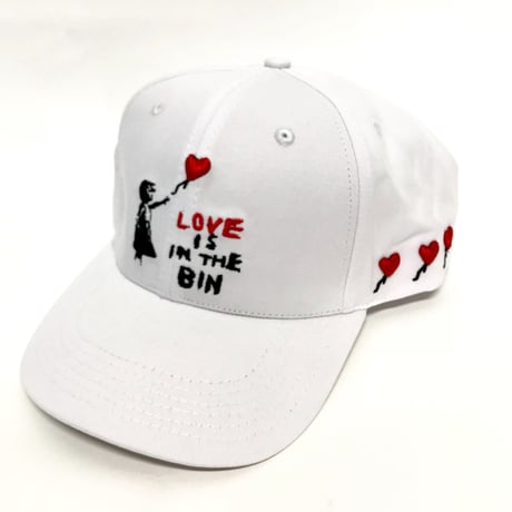 Mismatch NYC/ "Love is in the bin" Cap  White