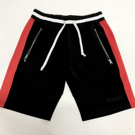 Karter Collection/shorts BLACK ×RED