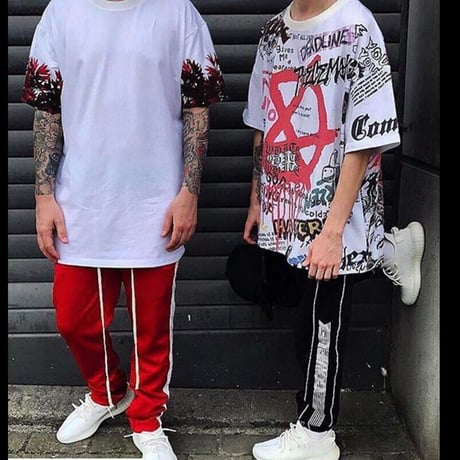 White Complex/Scribble BOX Tee