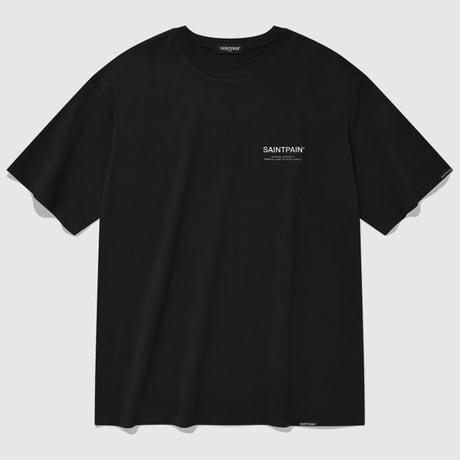 SAINT PAIN/Back LOGO Tee BLACK