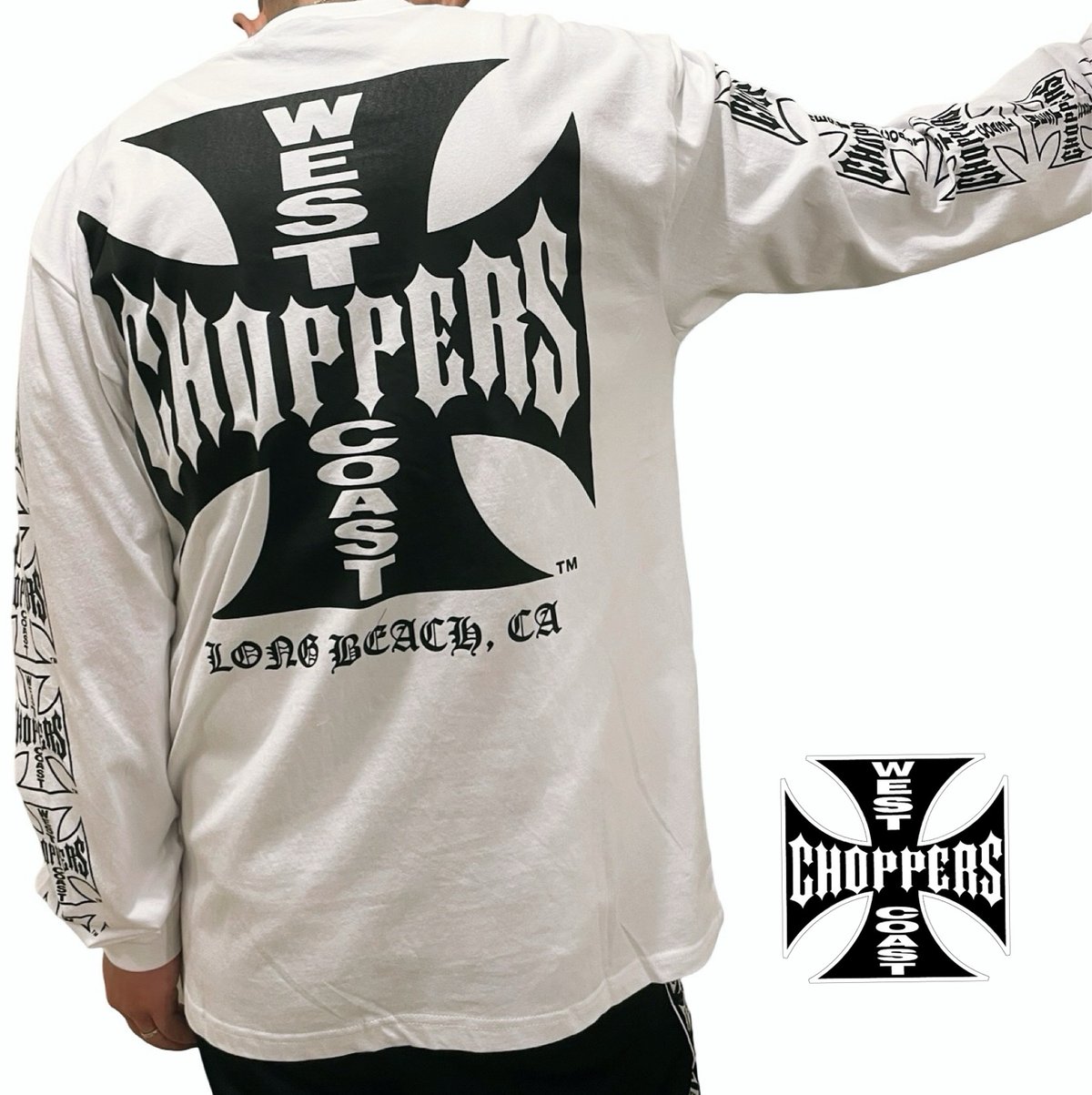 West Coast Choppers/ W.C.C Logo Longsleeve Tshi