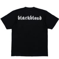 BLACK BLOND/Sketch Logo Tee BLACK