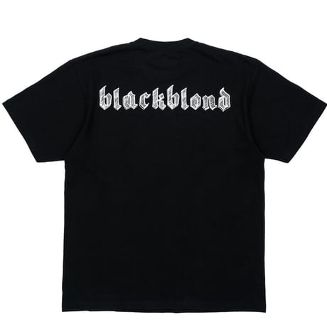 BLACK BLOND/Sketch Logo Tee BLACK