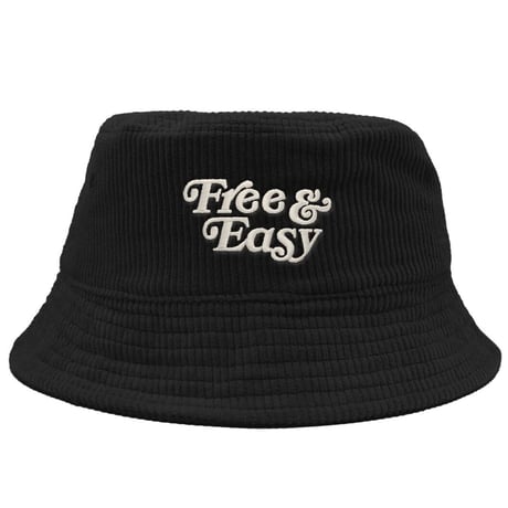 FREE&EASY/Corduroy Bucket Hut BLACK