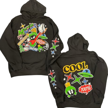 Looney Tunes/Official Oversize Hoodie  "BLACK"