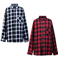 By The R/Check Long Shirts "BLACK/RED"