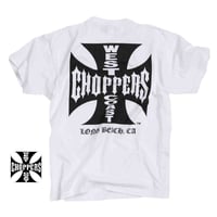 West Coast Choppers/ W.C.C Logo Tshirts "WHITE"