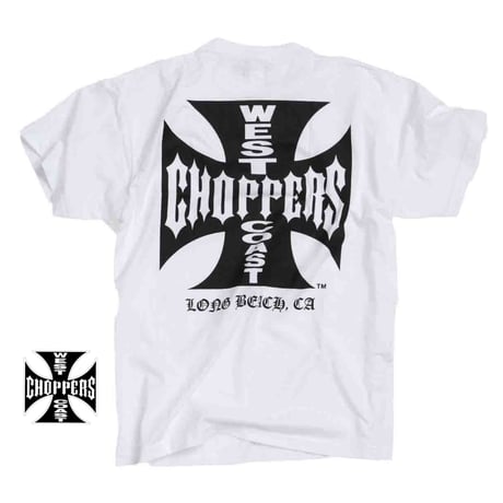 West Coast Choppers/ W.C.C Logo Tshirts "WHITE"