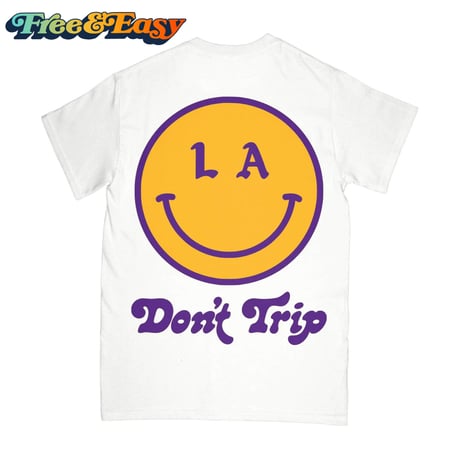 FREE&EASY/Be Happy Smile Tee COCONUT