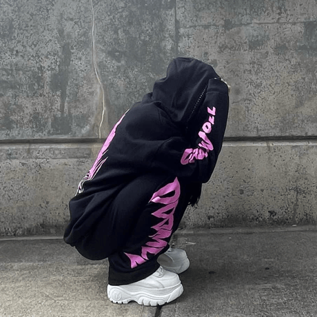 Deadly Doll/"Modern Love"Zip Up Hoodie (SET UP)