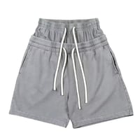 Mismatch NYC/Wwaist Washed Shorts  "Vintage Gray"