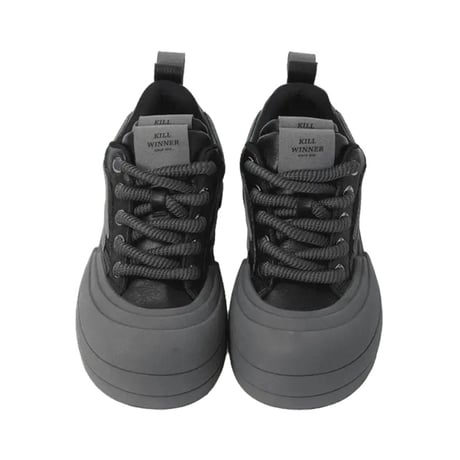 KillWinner/Smile Life Sneaker  "BLACK✖︎PINK"