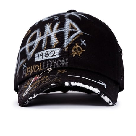 BLACK BLOND/Tweed Smile CUSTOM CAP