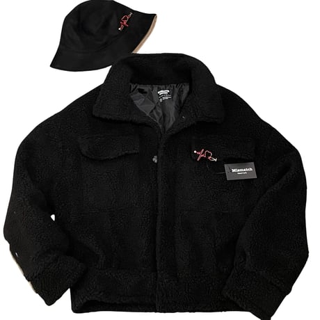 Mismatch NYC/ Short BOA JACKET  BLACK