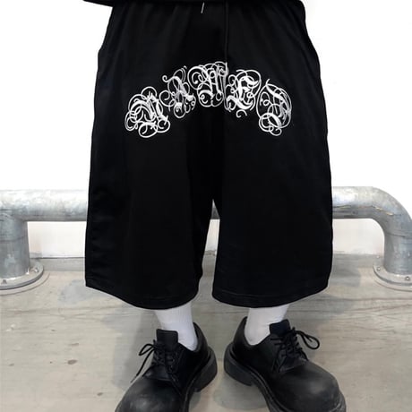 SUBLIMATION/ Embroid Bermuda Shorts (SET UP) BLACK