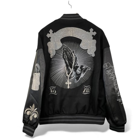 Mismatch NYC/ Pray Wool Varsity Jacket