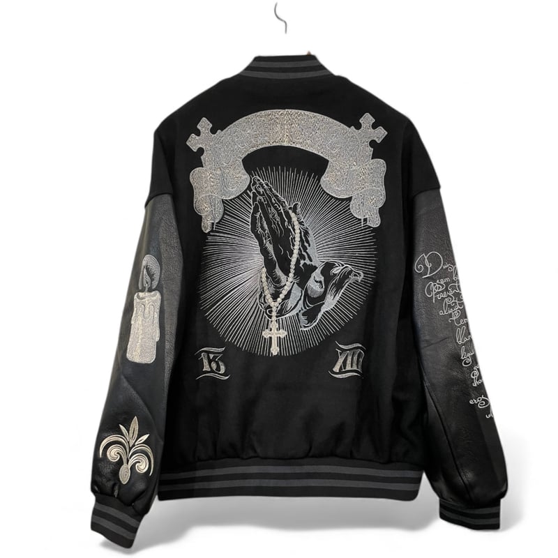 Mismatch NYC/ Pray Wool Varsity Jacket | BINGOS