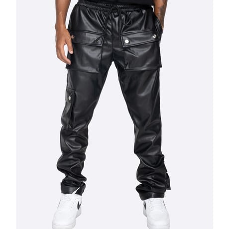 EPTM/LETHER Cargo pants