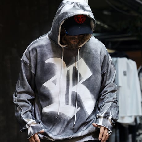 By The R/ Spray R Cotton Hoodie