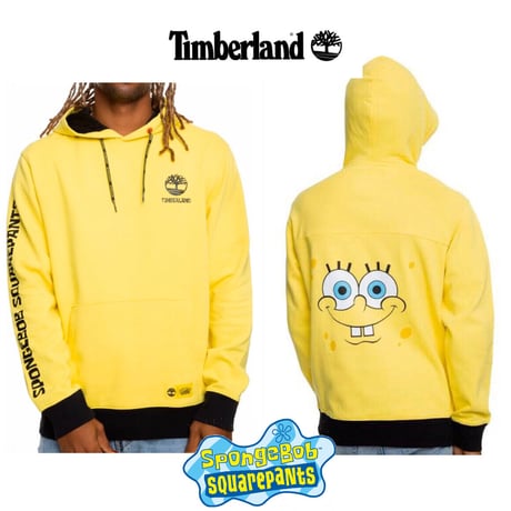 Timberland × Sponge Bob /Hoodie Yellow