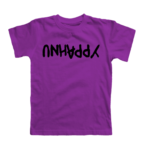 Lil Pump official merch/Unhappy Smile  TEE PURPLE