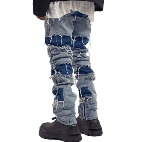 Mismatch NYC/Layered Zip Denim