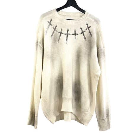Mismatch NYC/ HandPaint Cross knit