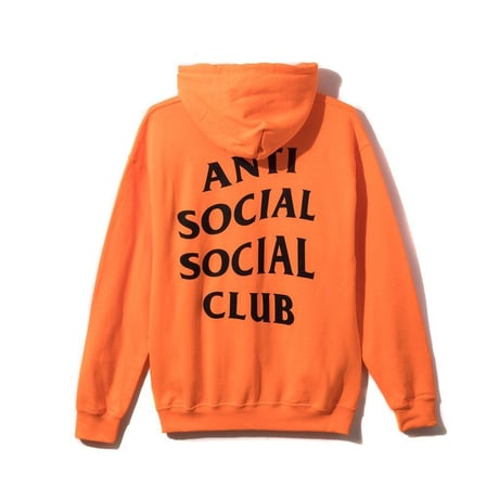 Anti Social Social Club/Logo フーディー   ORANGE　限定カラー
