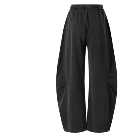 Mismatch NYC/Washed barrel SweatPants "Vintage Black"