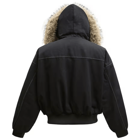 Mismatch NYC/Fur Short Boa Jacket