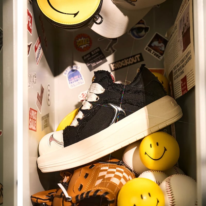 KILLWINNER Smile lifeスニーカー　brown 23.5 KILLWINNER-Smile Life Sneaker-Brown