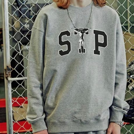 SAINT PAIN/STP Crewneck GRAY