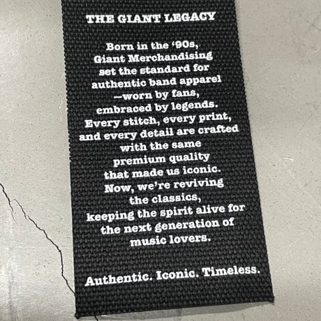 Guns N Rose × Giant Vintage official Tee