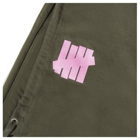 Anti Social Social Club ×UNDEFEATED /LOGO Hoodie　 ARMY GREEN