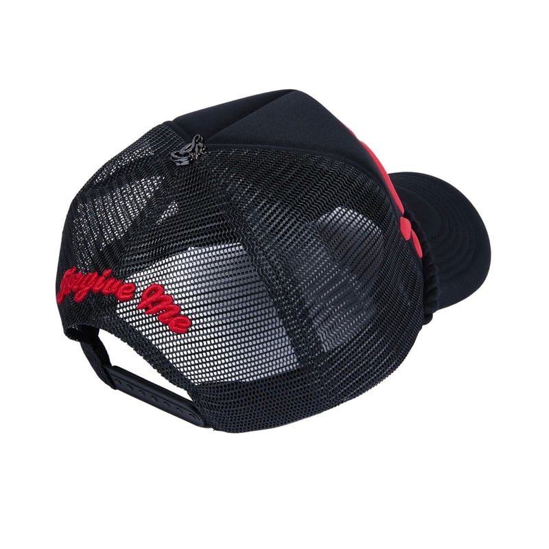 centralcee syna world キャップ SYNA WORLD / Syna Trucker Cap (Black×Red) | BIN