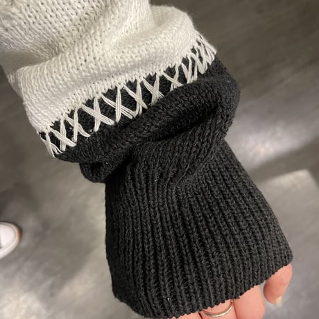 WOSS.official/Boarder oversize Spring knit